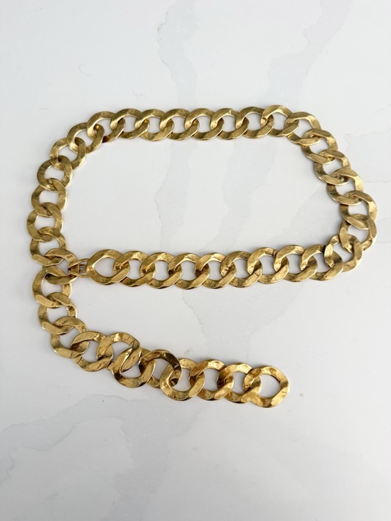 NEW in Box Cult Gaia Dulce Belt Gold
Hammered Metal Waist Chain MSRP $398 - Picture 8 of 9